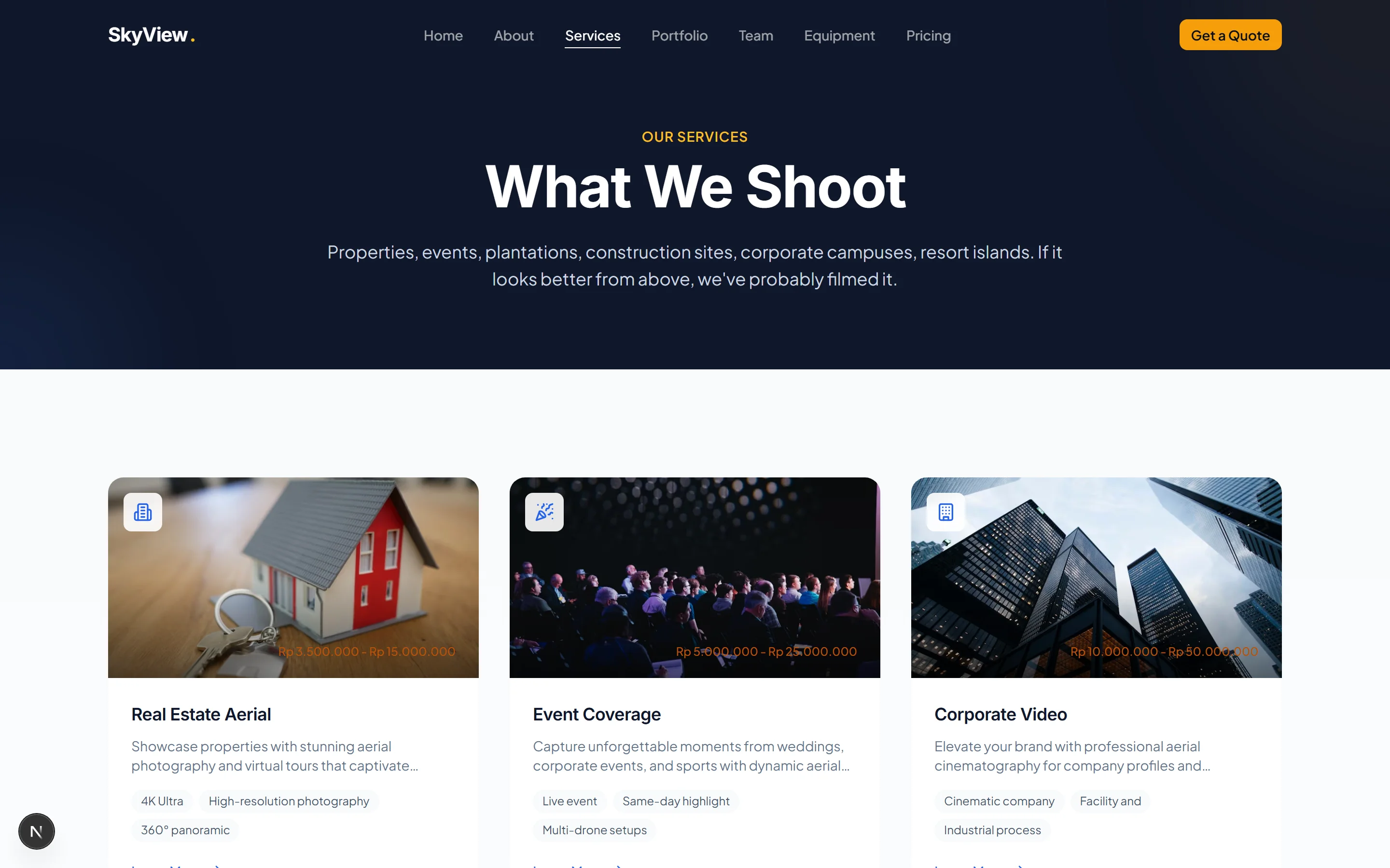 SkyView Cinematic Visual - Screenshot 2
